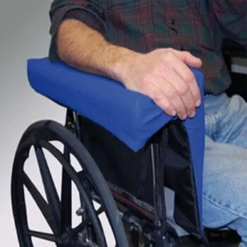Arm Trough Soft Blue with Lateral Body Support – Wheelchair Accessories | Coastcare Medical