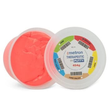 Therapeutic Putty Metron 85G (Medium RED) – Physiotherapy Aids | Coastcare Medical