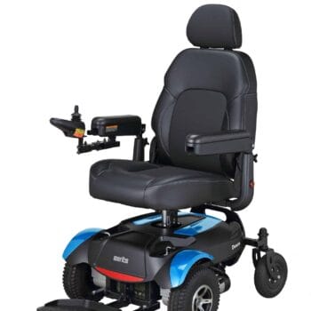 Merits Dualer (Front/Rear Wheel Drive with Seat Lift) – Mid-wheel | Coastcare Medical