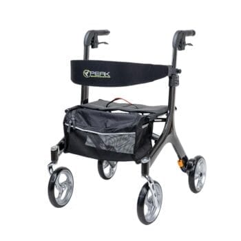 Ellipse Superlite Carbon Fibre Rollator (Medium) – Standard | Coastcare Medical