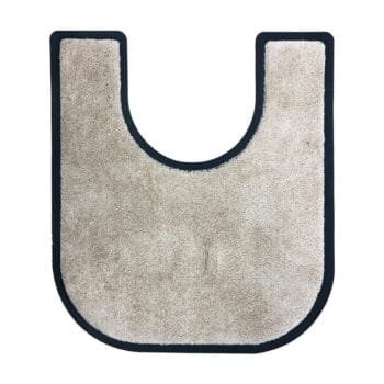 Matting Toilet Surround 74X66cm with Cut Out (Beige) – Non Slip Matting | Coastcare Medical
