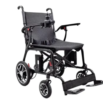 Rothcare Lite Ryder Lightweight Folding Carbon Fibre Powerchair – Mid-wheel | Coastcare Medical
