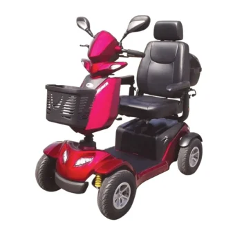 Merits Explorer Medium Sized Scooter (Bright Red) – Power Chairs | Coastcare Medical