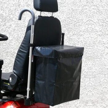 Scooter Pannier/Walking Stick Holder – Scooter & Powerchair Accessories | Coastcare Medical