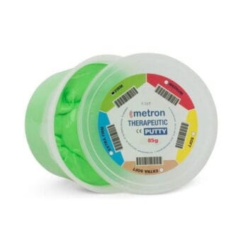 Therapeutic Putty Metron 85G (Firm GREEN) – Physiotherapy Aids | Coastcare Medical