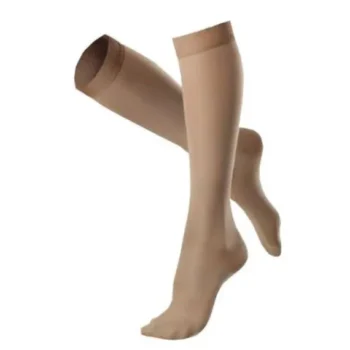 Microfibre Support Sock Women Beige Small – Compression | Coastcare Medical