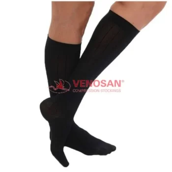 Microfibre Support Sock Women Black XL – Compression | Coastcare Medical