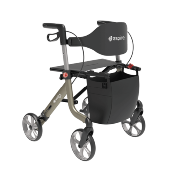 Aspire Vogue Lightweight Walker – Lightweight Rollators | Coastcare Medical