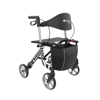 Aspire Vogue Lightweight Walker – Zebra – Lightweight Rollators | Coastcare Medical