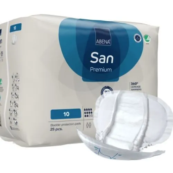 Abena San 10 Premium Blue Unisex 2800ml Carton (4 Packs of 25)