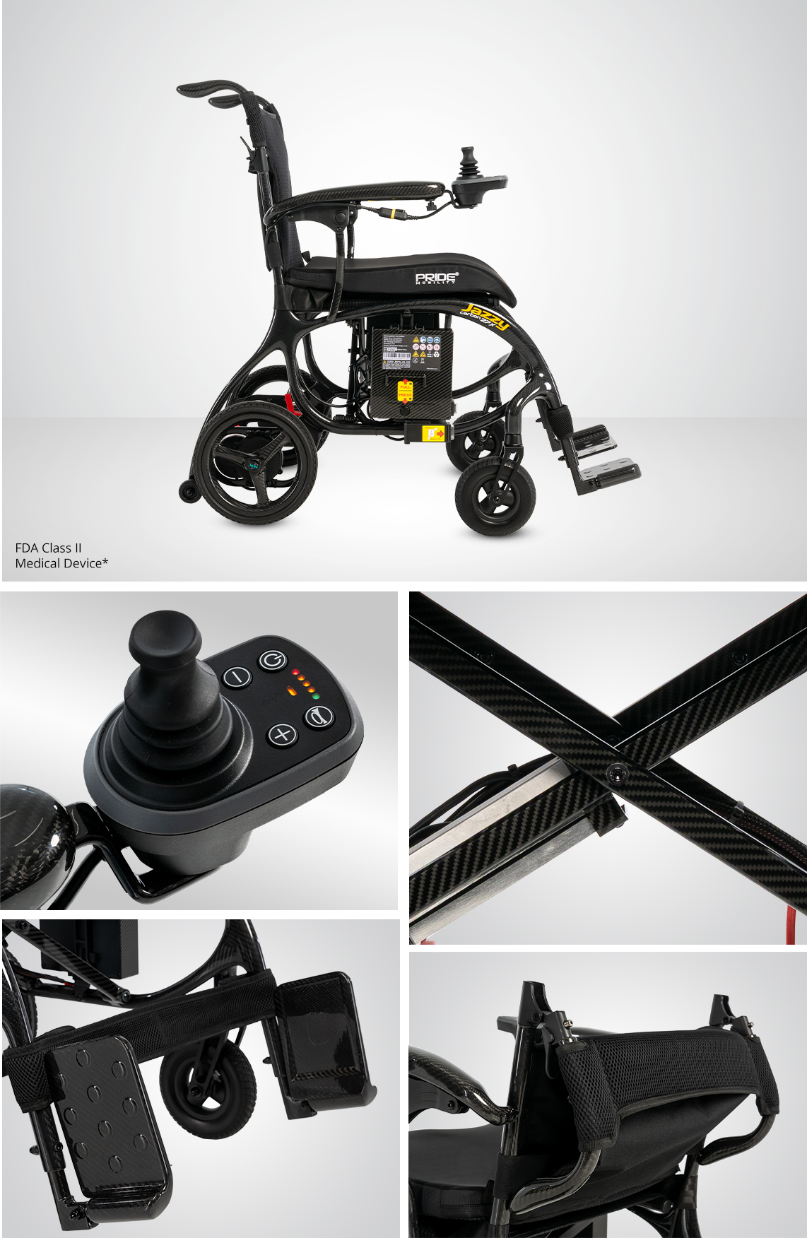 Jazzy Carbon 27X Power Chair 2 Jazzy Carbon 27X Power Chair - Image 2